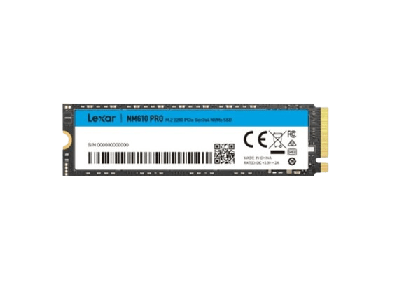 Lexar Nm610pro M.2 2280 PCIe Gen3x4 NVMe SSD - 1TB
