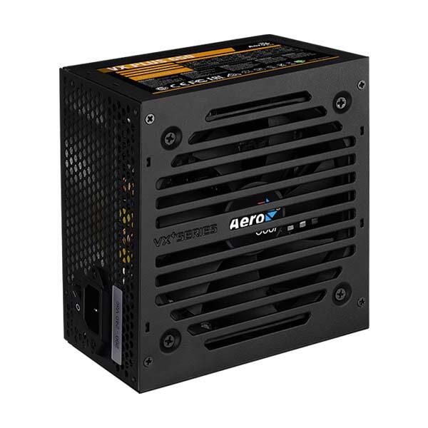 AEROCOOL VX PLUS 650W Non-Modular Power Supply Unit - Black