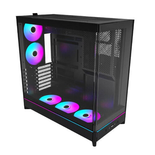 MONTECH HS02 PRO, ATX Mid-Tower PC Case, BLACK
