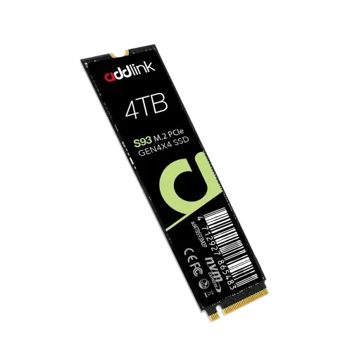 Addlink S93 4TB PCIe 4.0 M.2 Gen4 Internal SSD