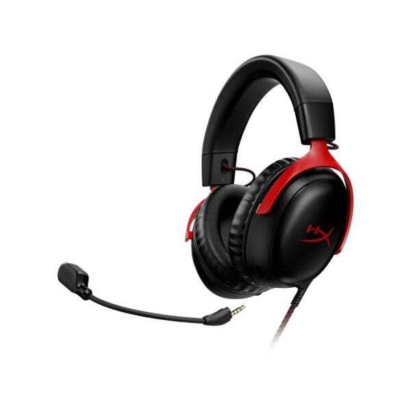 HyperX Cloud III Wired Gaming Headset - Black/Red