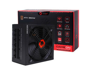 GAMEON - SPY2 ATX 850 WATTS 80 PLUS BRONZE Value Gaming Power Supply - Black