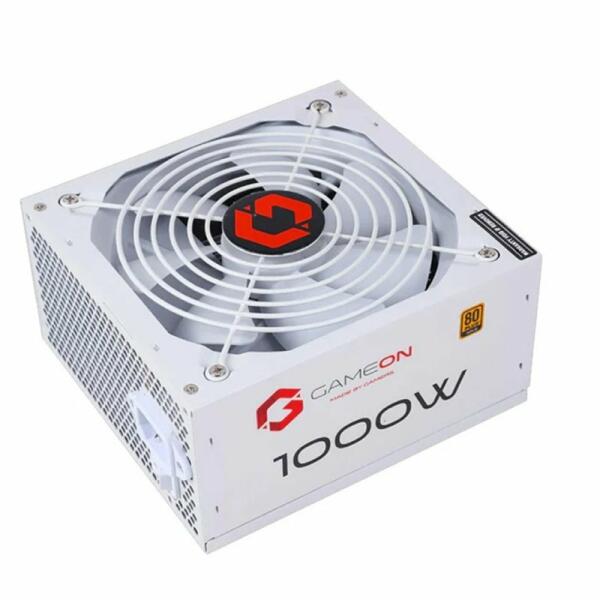 GAMEON - SPY2 ATX 1000 WATTS 80 PLUS Gold Value Gaming Power Supply - White