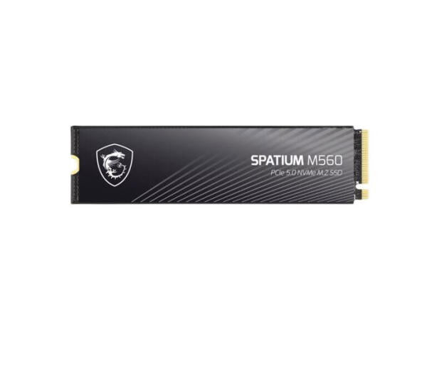 MSI 2TB SPATIUM M560 PCIe 5.0 NVMe M.2 SSD (Gen5) X4 – 10,300MB/s