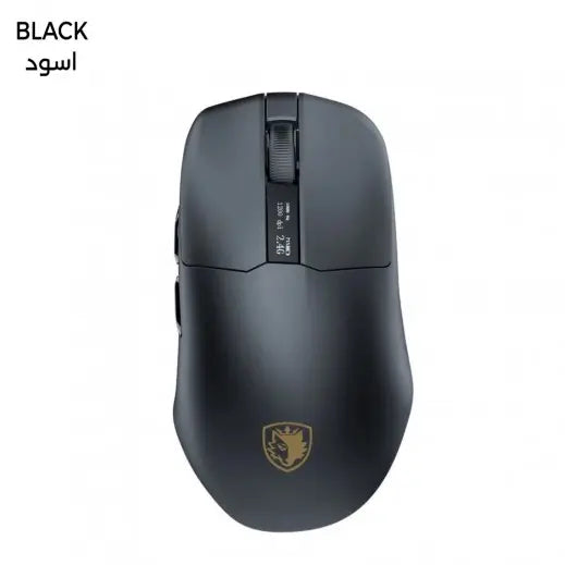 Sades Striker S2W 26,000 DPI Wireless Gaming Mouse With RGB Magnetic Charger And Oled Panel - BLACK
