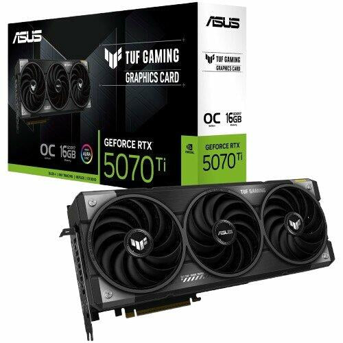 ASUS TUF Gaming GeForce RTX 5070 Ti 16GB GDDR7 OC Edition VGA Graphic Card