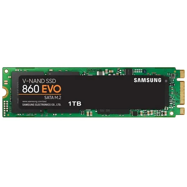 SAMSUNG 860 EVO SSD 1TB M.2 SATA V-NAND, 550MB/s