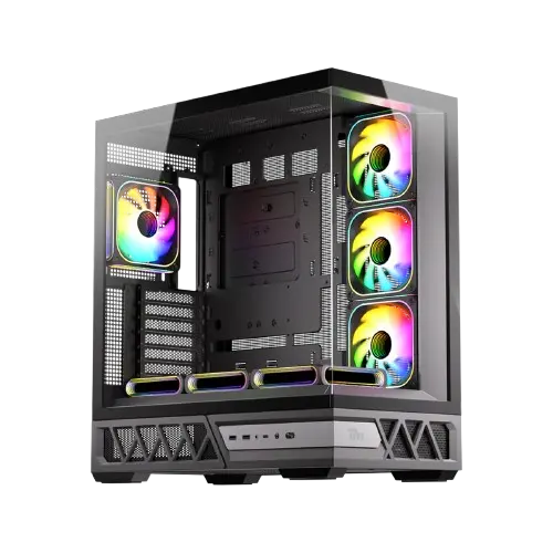 Twisted Minds DOMINATOR Gaming Case Mid Tower - Black PC Case