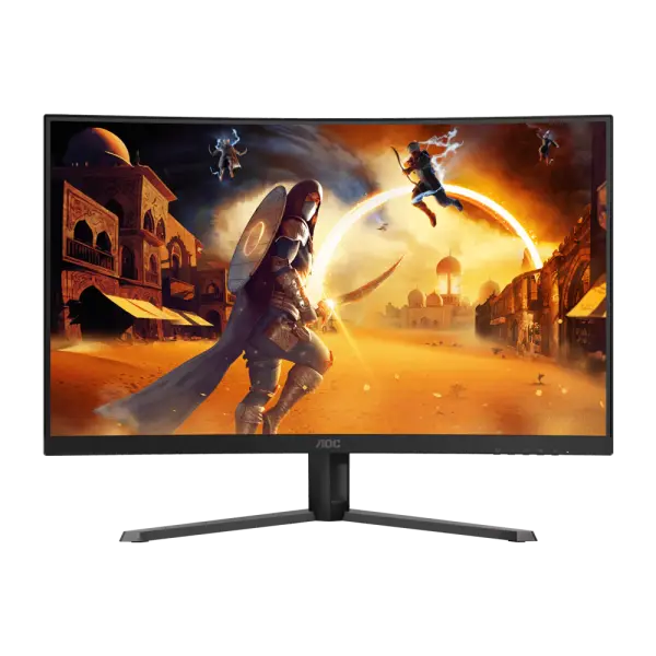 AOC CQ32G4E 32 Inch 180Hz QHD HDMI 2.0 0.5ms VA Gaming Monitor - Black