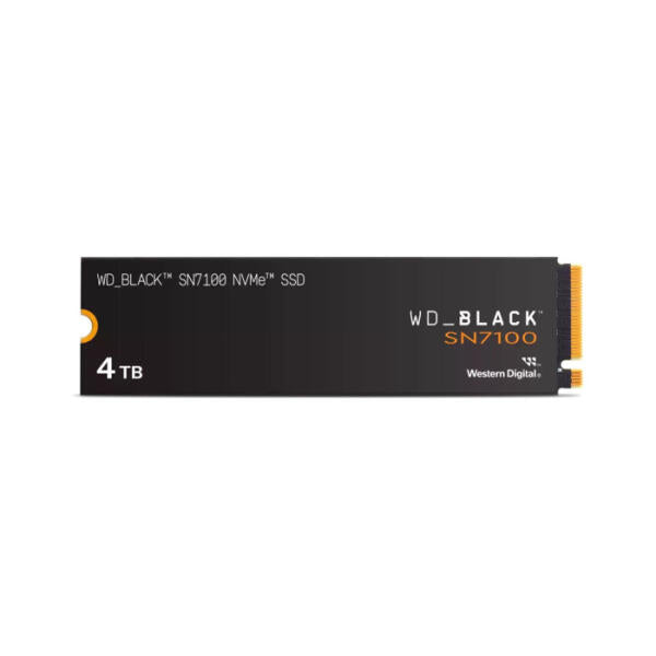 WD Black SN7100 Game Drive 4TB NVMe SSD M.2 Gen4 Up To 7000MB/s Read WDS400T4X0E-00CJA0