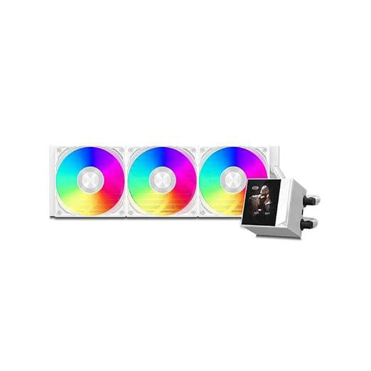 CPS DC360 Pro ARGB 360mm AIO Liquid Cooler - White
