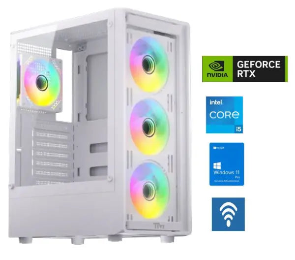 Intel Core i5-12400F RTX 5060 8GB DDR4 GAMING PC Graphics Card