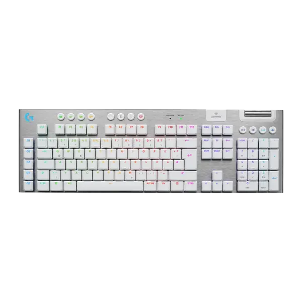 Logitech G915 X LIGHTSPEED Wireless Mechanical Keyboard Tactile - White