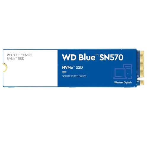 WD BLUE 2TB SN570 Blue M.2 NVMe SSD, 3500MB/s