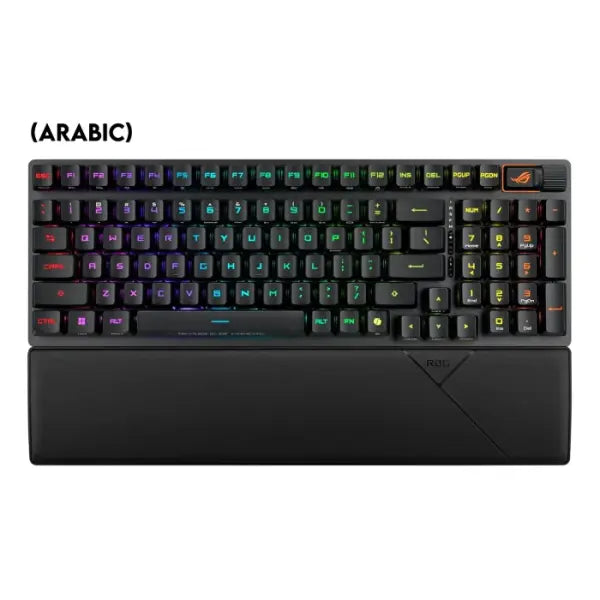 ASUS ROG STRIX SCOPE II 96 RX Wireless Mechanical Gaming Keyboard - Black (Arabic)