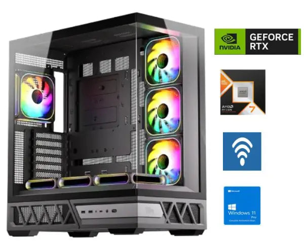 Blizzard HORIZON Gaming PC | Ryzen 7 9800X3D | RX 9070 XT | 32GB DDR5 | 2TB NVMe