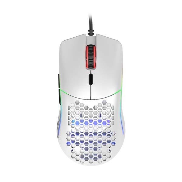 GLORIOUS MODEL O - Wired RGB Gaming Mouse - Matte White