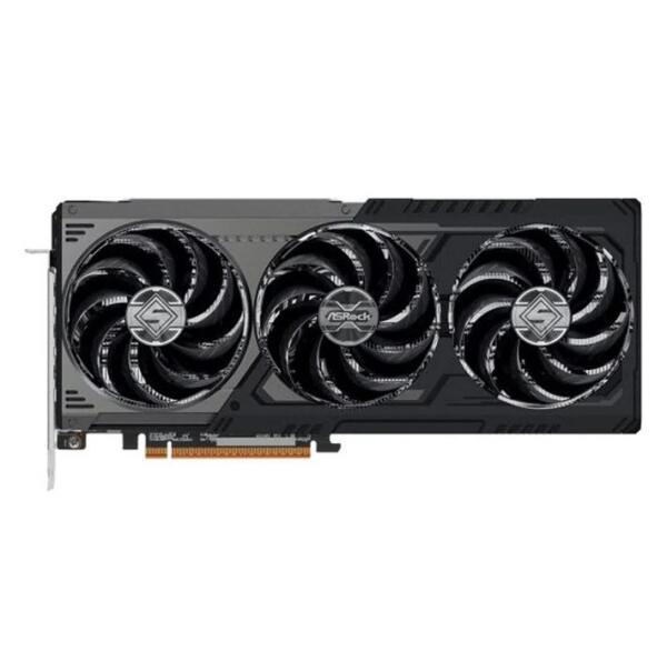 ASRock AMD Radeon RX 9070 XT Steel Legend 16GB GDDR6 Gaming Graphics Card