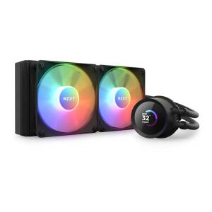 NZXT Kraken 240 RGB - 240mm AIO CPU Liquid Cooler With LCD Display - Black