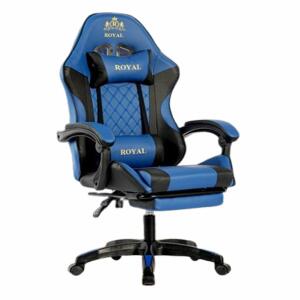 ROYAL GC-905 - Gaming Chair On Adjustable And Ergonomic, BLUE