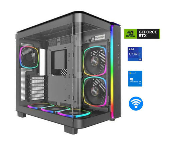 LUNAR BLACK I9 14900K 14th RTX 5090 32GB RAM 64GB GAMING PC Graphics Card