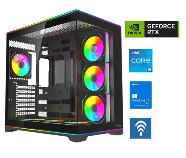 LIGHTING SKY I5 14th RTX 5070 12GB GAMING PC Graphics Card