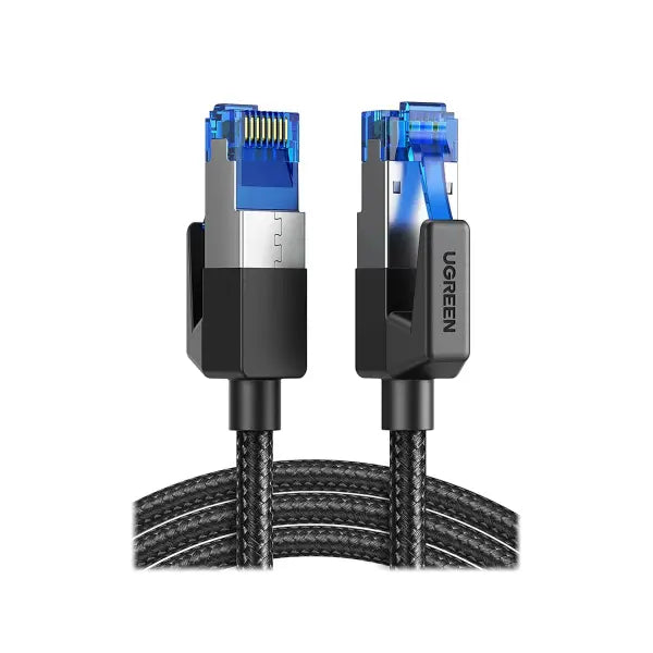 UGreen CAT8 Ethernet Network Cable – 3m High-Speed 40Gbps 2000MHz Shielded Round Braided – Modular Plugs