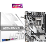 ASRock H610M-HDV/M.2+ DDR5 LGA 1700 Socket Intel Motherboard 90-MXBM50-A0UAYZ