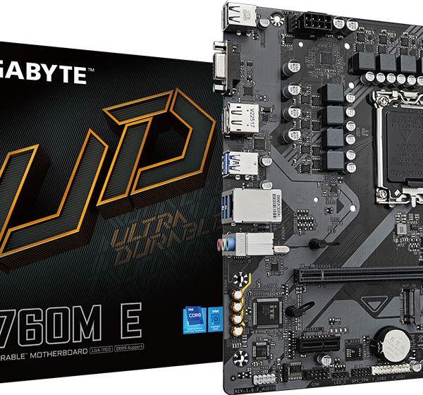 Gigabyte B760M E (rev. 1.0) DDR5 - LGA1700 Intel Motherboard