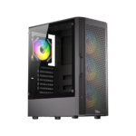 Twisted Minds PHANTOMII Gaming Case Mid Tower - Black (4 ARGB Fans Included)