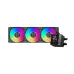 CPS DC360 Pro ARGB 360mm AIO Liquid Cooler - Black