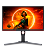 AOC UHD Gaming Monitor, 27’’ IPS Display Panel, 4K (3840 × 2160) Resolution, 160Hz Refresh Rate, 1ms Response Time, AdaptiveSync, DisplayHDR 400, HDMI 2.1 & Standard Ports U27G3X/89