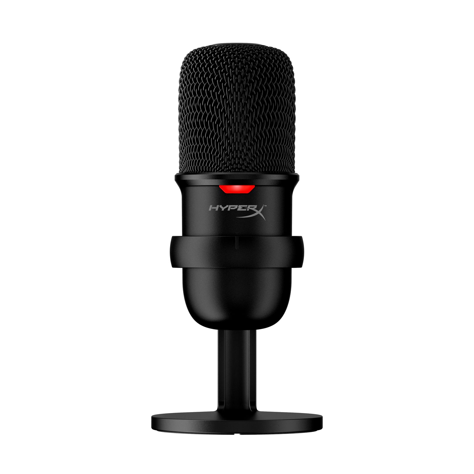 01-official-solocast-black-main HyperX SoloCast USB Microphone - Black - الصورة 1