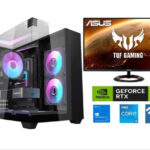 DARK SLAYER I5-14th RTX 5060 8GB Gaming PC With Monitor