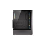 ⁦Twisted Minds PHANTOMII Gaming Case Mid Tower - Black (4 ARGB Fans Included)⁩ - الصورة ⁦2⁩