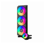 ⁦PC Cooler DA360 Pro ARGB CPU Liquid Cooler - Black⁩ - الصورة ⁦2⁩