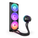 ⁦NZXT KRAKEN ELITE 360 V2 - 3x120mm AIO With 2.72 Inch IPS LCD Liquid Cooler - Black⁩ - الصورة ⁦2⁩