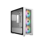 ⁦COOLER MASTER Elite 301 Mid Tower Case - White PC Case⁩ - الصورة ⁦2⁩
