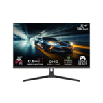 ⁦GAMEON GOAE24QHD180IPS Pro Series 23.8” QHD 180HZ, MPRT 0.5ms, HDMI 2.1, Fast IPS Gaming Monitor (Supports PS5) - Black⁩ - الصورة ⁦2⁩