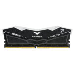 ⁦TeamGroup T-Force DELTA RGB 32GB (1x32GB) DDR5 5600MHz CL36 1.3V Single Memory Kit - Black⁩ - الصورة ⁦2⁩