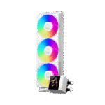 ⁦CPS DC360 Pro ARGB 360mm AIO Liquid Cooler - White⁩ - الصورة ⁦2⁩