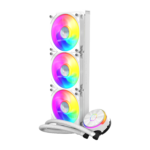 ⁦Cooler Master PL360 Flux ARGB CPU Liquid Cooler - White⁩ - الصورة ⁦2⁩