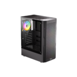⁦Twisted Minds PHANTOMII Gaming Case Mid Tower - Black (4 ARGB Fans Included)⁩ - الصورة ⁦3⁩