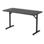 Gaming Desk 120×60cm - Black