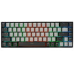 DarkForest Tri-mode Bluetooth 5.0/2.4G/Wired RGB Gaming Keyboard - Black/Gray