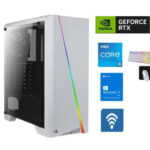 Blizzard SNOWFLAKE Gaming PC – Intel Core i5-12400F | RTX 3050 6GB + Peripherals Bundle