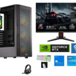BULK I5-12th RTX 3050 Gaming PC With Monitor
