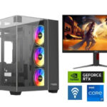 DARK MATTER I7-14th RTX 5070 12GB Gaming PC With Monitor