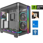 AMD Ryzen 7 7800X3D - AMD Radeon - RX 9070 XT Steel 16GB GAMING PC Graphics Card