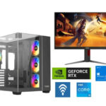 TEUCER I5-14th RTX 5060 Ti 8GB Gaming PC With Monitor